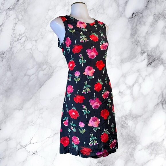 VTG Metropolitan NY Roses Mini Dress - Picture 11 of 11